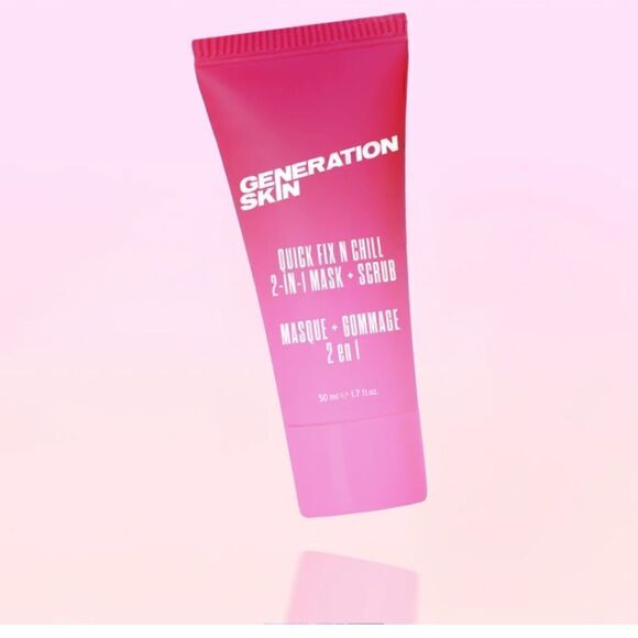 Generation Skin Quick Fix &Chill 2 in 1 Mask Scrub to exfoliate, detox & balance - Picture 3 of 7